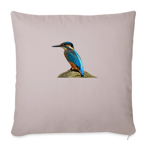 Martin-Pêcheur Majestueux sur Housse de coussin décorative 45 x 45 cm