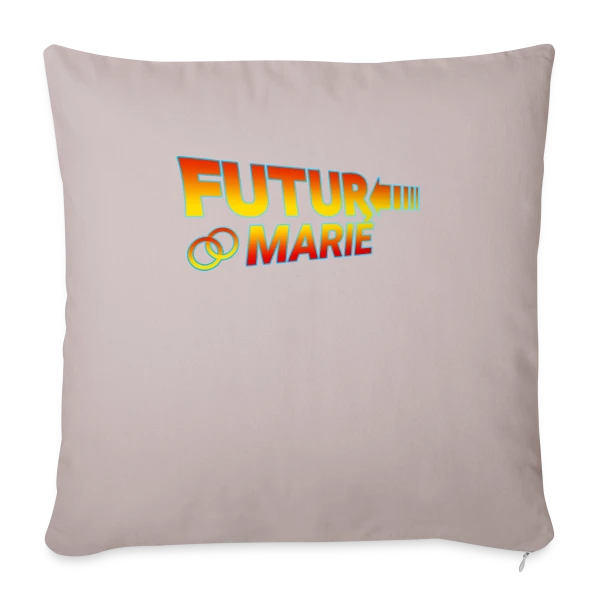 Futur Marié Style Cinéma sur Housse de coussin décorative 45 x 45 cm