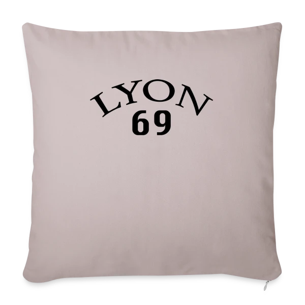 Lyon 69 Classique sur Housse de coussin décorative 45 x 45 cm