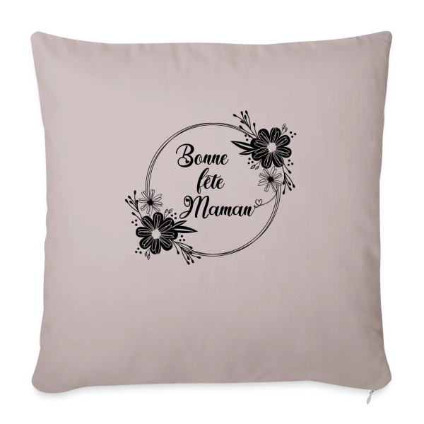 Bonne Fête Maman - Cadeau Idéal sur Housse de coussin décorative 45 x 45 cm