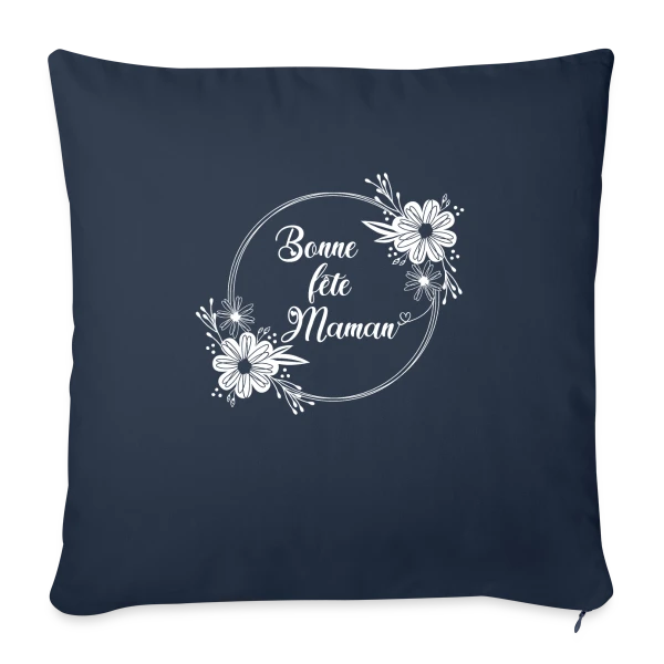 Bonne Fête Maman - Cadeau Tendresse sur Housse de coussin décorative 45 x 45 cm