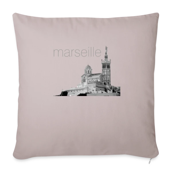 Notre-Dame de la Garde Marseille sur Housse de coussin décorative 45 x 45 cm