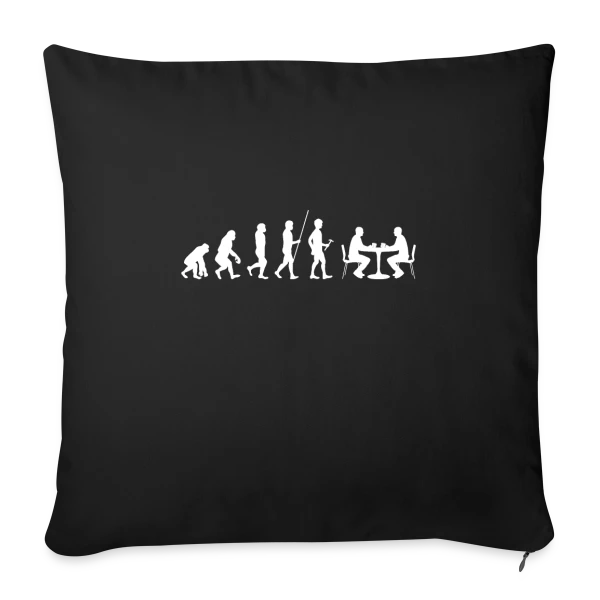 Poker : All-in ! sur Housse de coussin décorative 45 x 45 cm