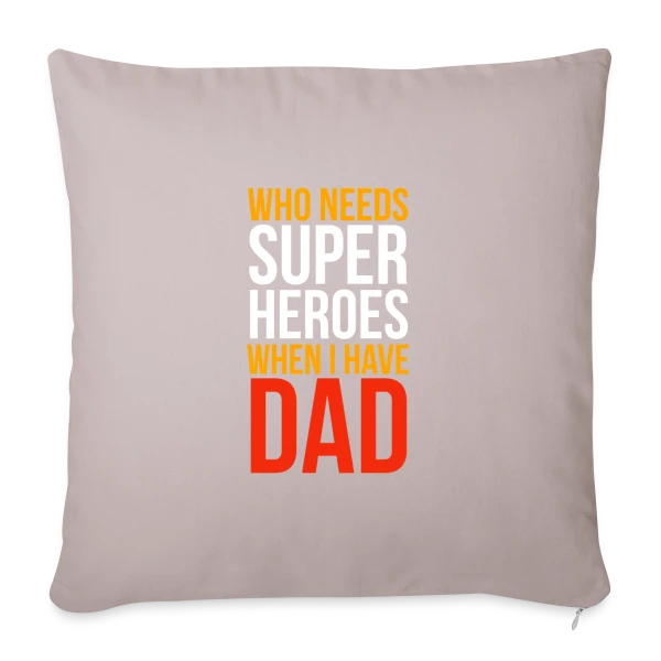 Super Papa - Mon Héro du Quotidien sur Housse de coussin décorative 45 x 45 cm