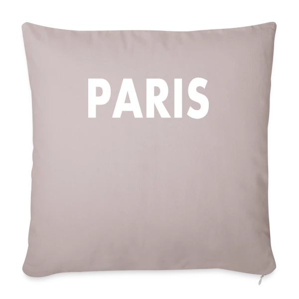 Paris Minimaliste sur Housse de coussin décorative 45 x 45 cm