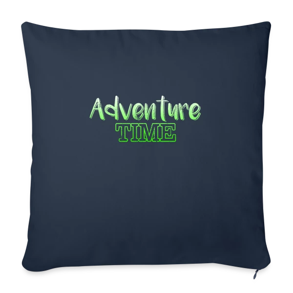 L'Heure de l'Aventure sur Housse de coussin décorative 45 x 45 cm