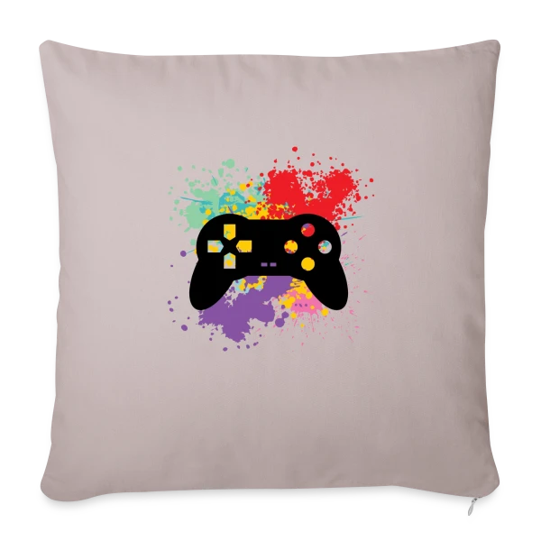 Ma Console, Ma Vie : T-shirt Gamer Rétro Passion sur Housse de coussin décorative 45 x 45 cm