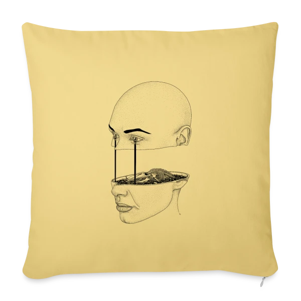 Marée Noire : Spleen Pétrole sur Housse de coussin décorative 45 x 45 cm