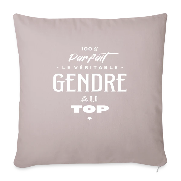 Gendre Parfait - Humour Garanti sur Housse de coussin décorative 45 x 45 cm