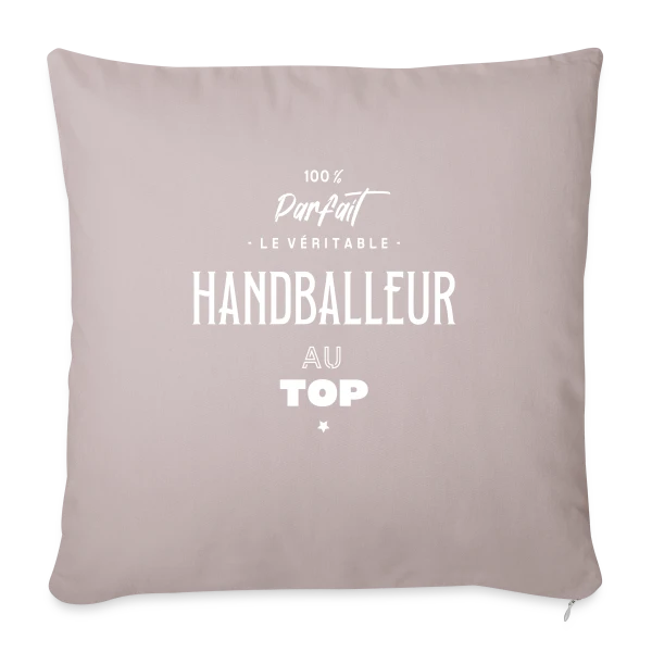 L'As du Handball sur Housse de coussin décorative 45 x 45 cm