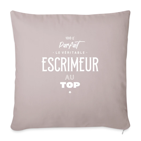 Escrimeur d'Élite sur Housse de coussin décorative 45 x 45 cm