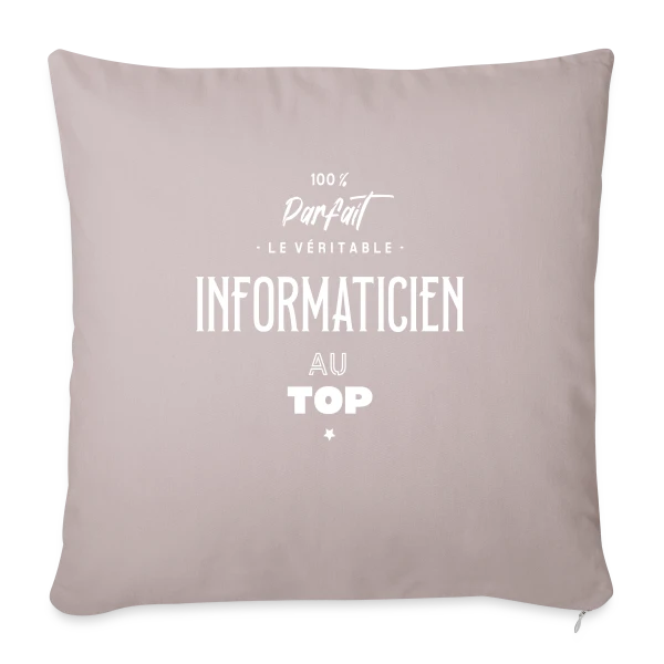 L'Informaticien au Top sur Housse de coussin décorative 45 x 45 cm