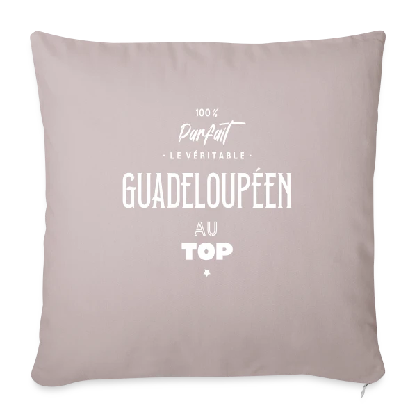 L'Authentique Guadeloupéen au Top ! sur Housse de coussin décorative 45 x 45 cm
