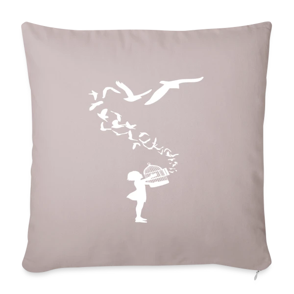 Esprit Végan sur Housse de coussin décorative 45 x 45 cm