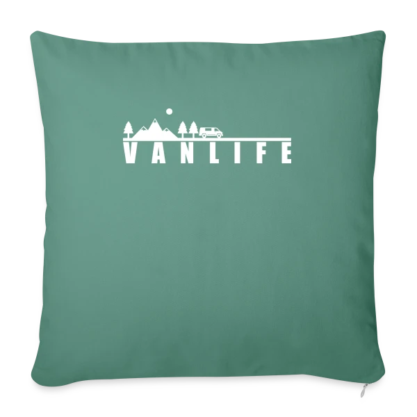 Van Life Évasion Montagne sur Housse de coussin décorative 45 x 45 cm