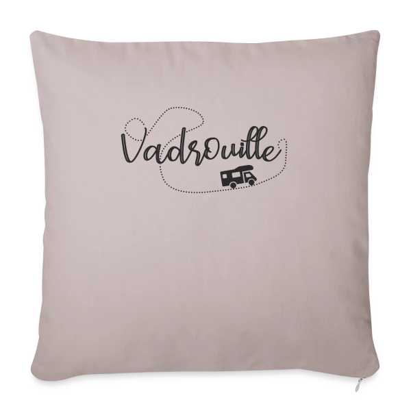 Humour Camping-Car en Vadrouille: Le Pilote Retraité sur Housse de coussin décorative 45 x 45 cm