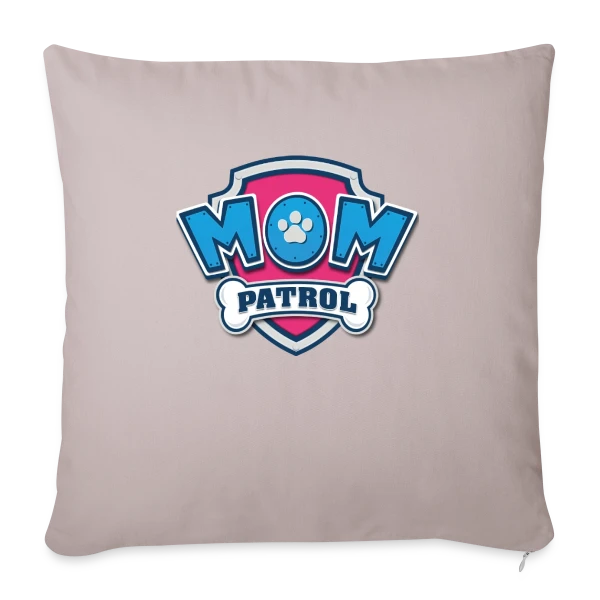 Maman Pat' Patrouille : T-shirt Idéal pour les Fans ! sur Housse de coussin décorative 45 x 45 cm