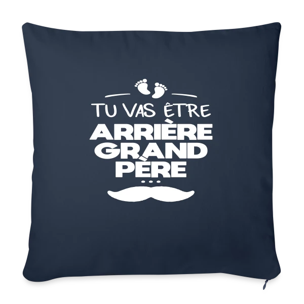 Le Super Futur Arrière-Grand-Père sur Housse de coussin décorative 45 x 45 cm