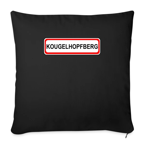 Kougelhopfberg: Le Sommet du Goût Alsacien sur Housse de coussin décorative 45 x 45 cm