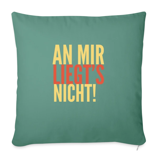 C'est Pas Ma Faute Sarcasme sur Housse de coussin décorative 45 x 45 cm