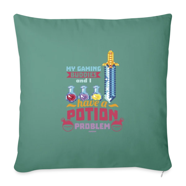 Game Nerd - Console Gaming & Manette sur Housse de coussin décorative 45 x 45 cm