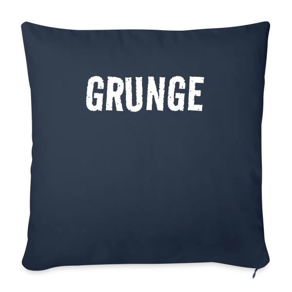 Esprit Grunge Blanc sur Housse de coussin décorative 45 x 45 cm