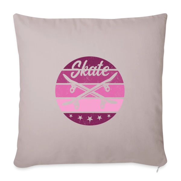 Je Peux Pas J'ai Skate sur Housse de coussin décorative 45 x 45 cm