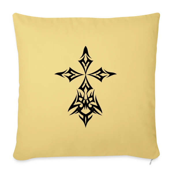 Hermine Tribal Celte - Symbole de Bretagne sur Housse de coussin décorative 45 x 45 cm