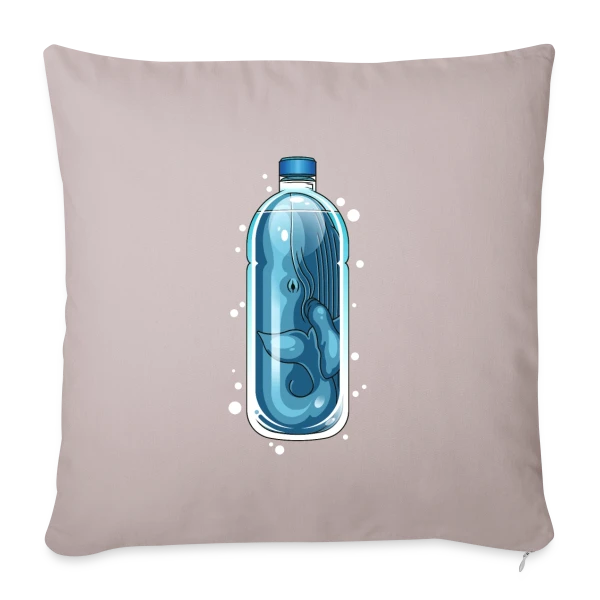 Océan en Détresse sur Housse de coussin décorative 45 x 45 cm