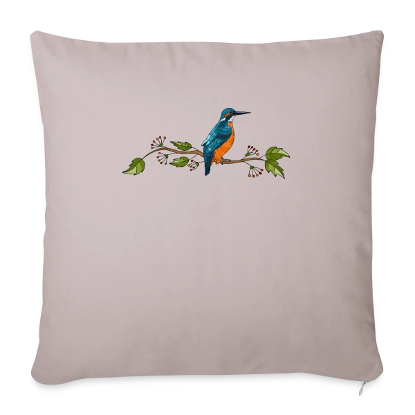 Oiseau Majestueux sur Housse de coussin décorative 45 x 45 cm