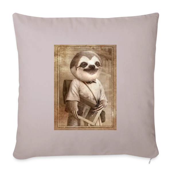 L'Étudiant Paresseux sur Housse de coussin décorative 45 x 45 cm