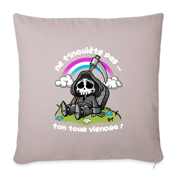 Esprit Sarcastique sur Housse de coussin décorative 45 x 45 cm