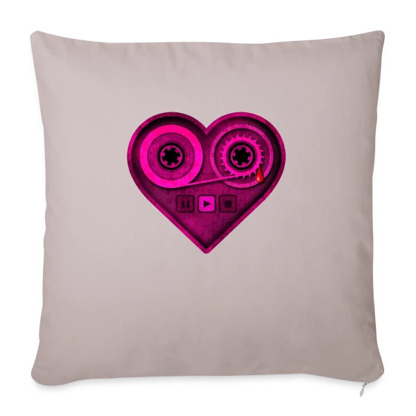 Libéré de la Douleur sur Housse de coussin décorative 45 x 45 cm