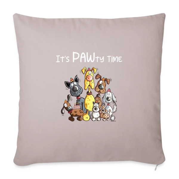 J'adore les Chiens ! Un Design Fun et Adorable sur Housse de coussin décorative 45 x 45 cm