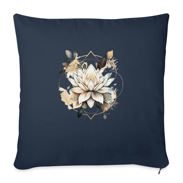 Yoga: L'Art de la Méditation sur Housse de coussin décorative 45 x 45 cm