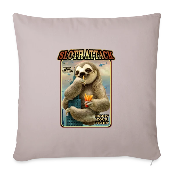 Assaut du Paresseux Géant : Chapitre 1 sur Housse de coussin décorative 45 x 45 cm