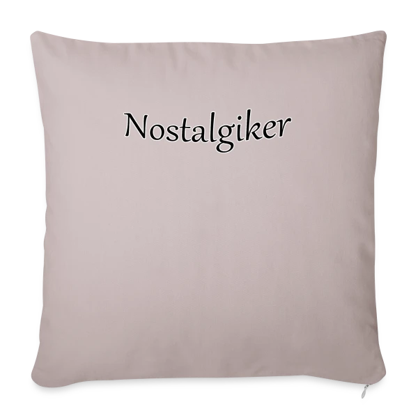 Nostalgique Élégant sur Housse de coussin décorative 45 x 45 cm