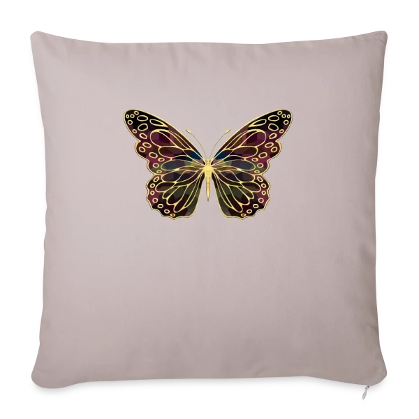 Papillon Aérien sur Housse de coussin décorative 45 x 45 cm