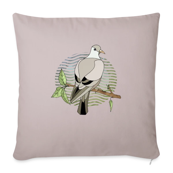Oiseau Majestueux sur Housse de coussin décorative 45 x 45 cm
