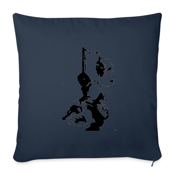 Rebelle Clandestin Corse sur Housse de coussin décorative 45 x 45 cm