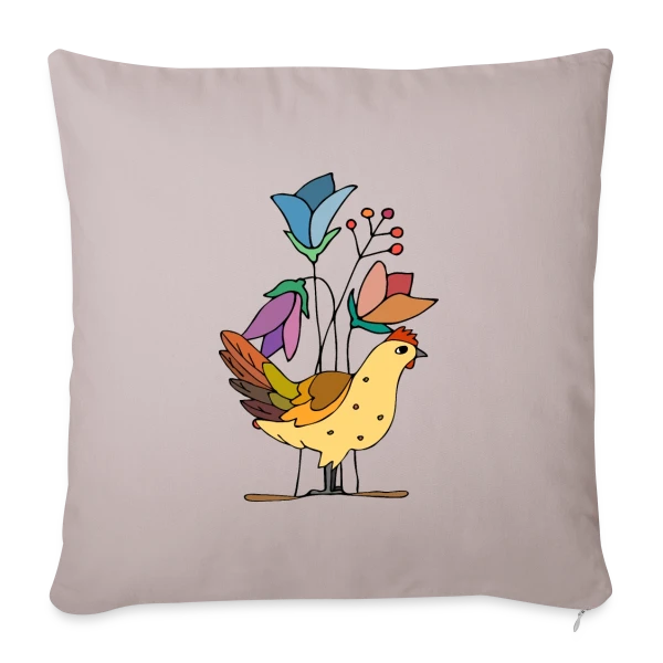 L'Oiseau Majestueux sur Housse de coussin décorative 45 x 45 cm