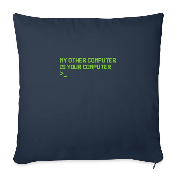 Hacker Codeur Computerfreak Nerd - Cadeau Hacking sur Housse de coussin décorative 45 x 45 cm