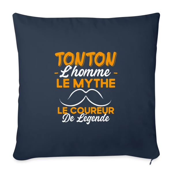 Tonton Le Coureur de Légende - Cadeau Running Humour sur Housse de coussin décorative 45 x 45 cm