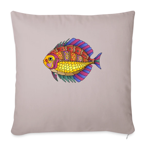 Ryba, l'Esprit du Poisson sur Housse de coussin décorative 45 x 45 cm