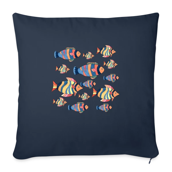 Passion Pêche : L'Esprit du Poisson sur Housse de coussin décorative 45 x 45 cm