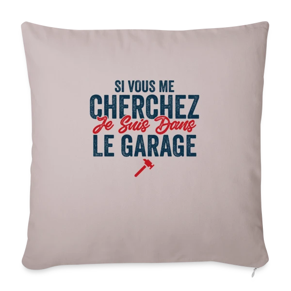 Humour Bricolage : J'peux Pas J'ai Bricolage sur Housse de coussin décorative 45 x 45 cm