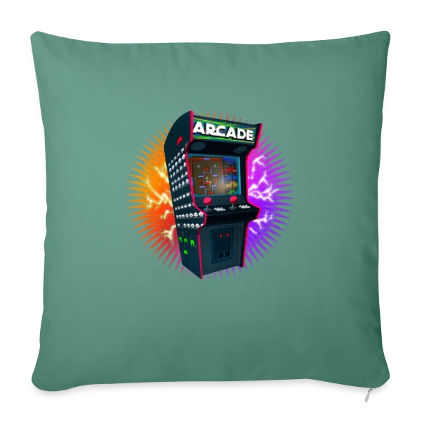 Gauntlet Pixel Art : T-shirt Arcade Rétro Gaming Emblématique sur Housse de coussin décorative 45 x 45 cm