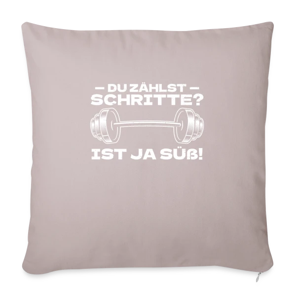 Des Pas ? Bodybuilding Humour - Gym & Kraftsport sur Housse de coussin décorative 45 x 45 cm