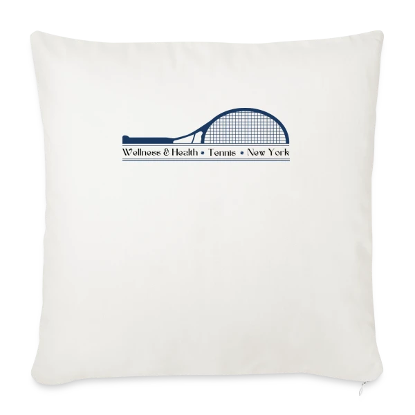 Tennis is Life : New York Grand Slam & Wellness sur Housse de coussin décorative 45 x 45 cm