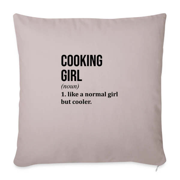Motif 'Cooking Cooking' | Esprit Culinaire sur Housse de coussin décorative 45 x 45 cm